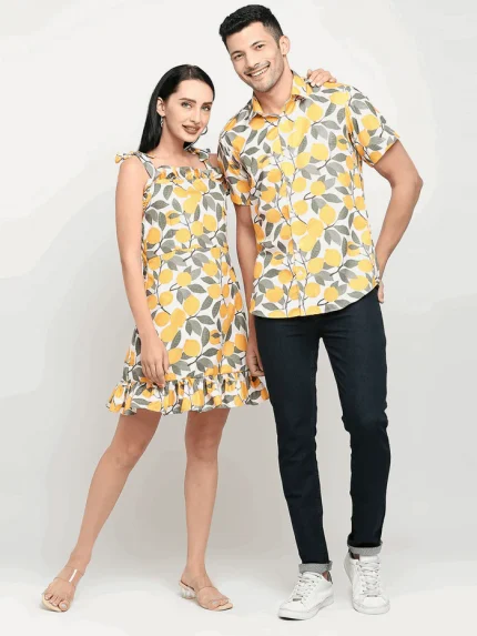 Lemon Couple  Dress